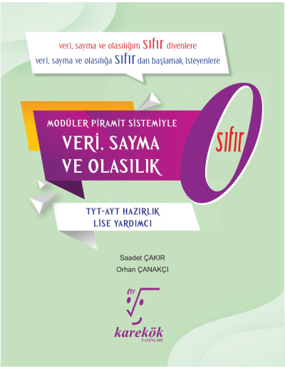TYT AYT Veri, Sayma ve Olasılık Sıfır 0 Konu Anlatımı Karekök Yayınları Limon Fotokopi