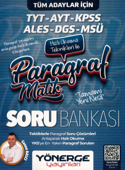 PARAGRAFMATİK HIZLI OKUMA TEKNİKLERİYLE SORU BANKASI YENİ NESİL Limon Fotokopi