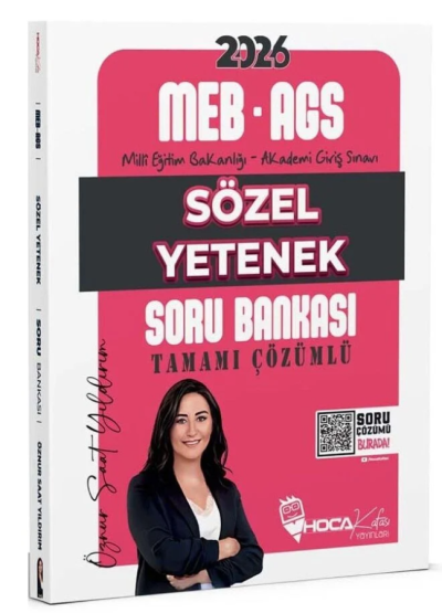 2026 MEB AGS Sözel Yetenek Soru Bankası Hoca Kafası Limon Fotokopi