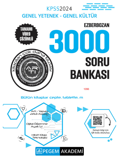 EZBERBOZAN 3000 SORU BANKASI TAMAMI VİDEO ÇÖZÜMLÜ TÜM DERSLER Limon Fotokopi