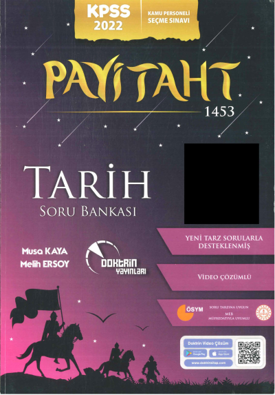PAYİTAHT 1453 TARİH SORU BANKASI SORU BANKASI Limon Fotokopi