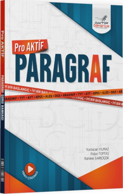 TYT AYT Paragraf Proaktif Soru Bankası Aktif Öğrenme Limon Fotokopi