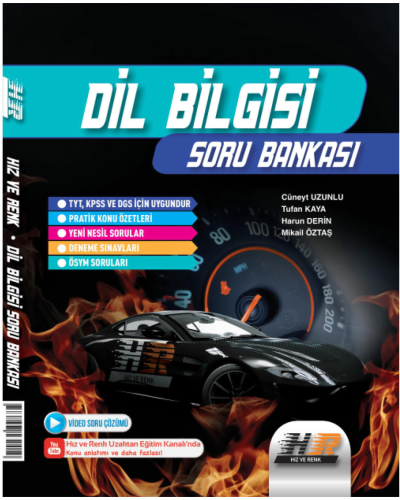 TYT AYT Dil Bilgisi Soru Bankası Hız ve Renk Yayınları Limon Fotokopi