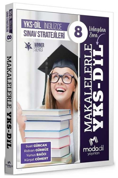 YKS DİL İngilizce Sınav Stratejileri 8 Makalelerle YKS DİL Modadil Yayınları