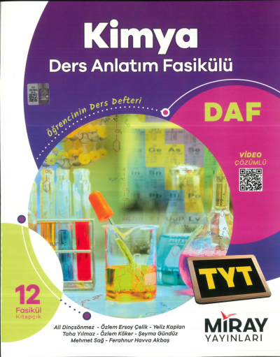 TYT Kimya Ders Anlatım Fasikülleri Miray Yayınları Limon Fotokopi
