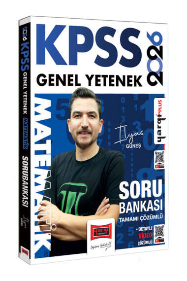 2026 KPSS Matematik Soru Bankası Çözümlü - İlyas Güneş Yargı Yayınları Limon Fotokopi