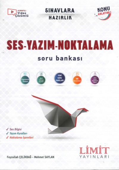 Ses- Yazım- Noktalama Soru Bankası Limit Yayınları Limon Fotokopi