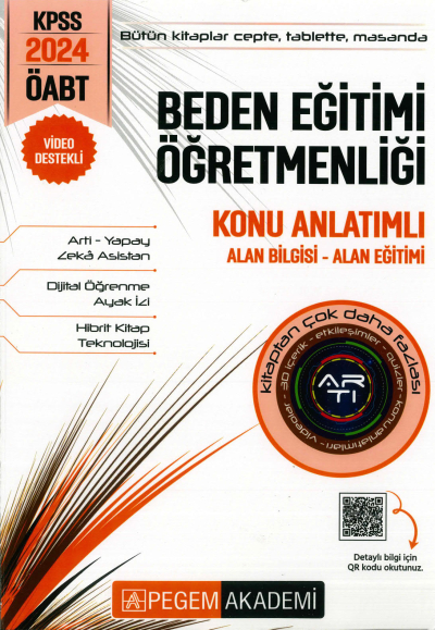 BEDEN EĞİTİMİ ÖĞRETMENLİĞİ KONU ANLATIMLI ALAN BİLGİSİ- ALAN EĞİTİMİ