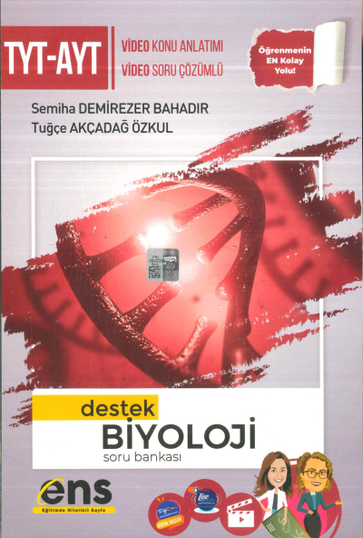 TYT-AYT BİYOLOJİ DESTEK SORU BANKASI Limon Fotokopi