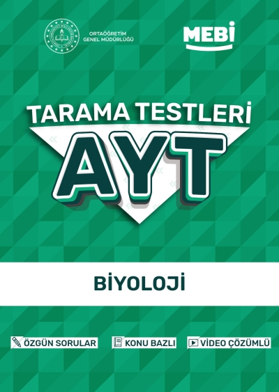 AYT Tarama Testleri Biyoloji MEBİ OGM