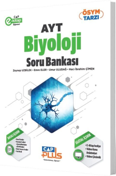 AYT Biyoloji Plus Serisi Soru Bankası Çap Yayınları Limon Fotokopi
