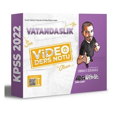 2022 KPSS Vatandaşlık Video Ders Notu