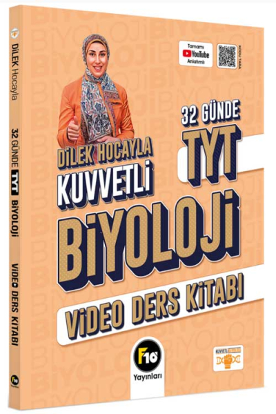 Dilek Hocayla 32 Günde TYT Biyoloji Video Ders Kitabı Limon Fotokopi