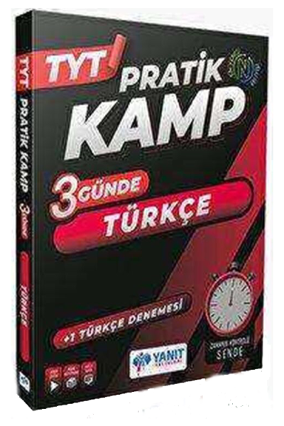 TYT Pratik Kamp 3 Günde Türkçe Yanıt Yayınları Limon Fotokopi