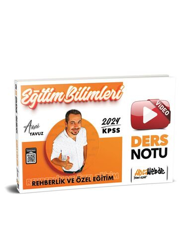2024 KPSS Eğitim Bilimleri Rehberlik ve Özel Eğitim Video Ders Notları Limon Fotokopi