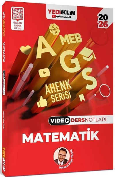 2026 MEB-AGS Matematik Sayısal Yetenek Video Ders Notları Ahenk Serisi Mehmet Bilge Yıldız Yediiklim Yayınları Limon Fotokopi