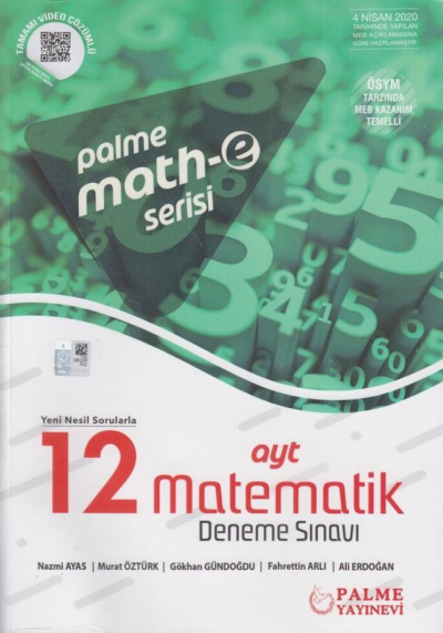 AYT Matematik 12 Deneme Sınavı Mathe Serisi Palme Yayınları Limon Fotokopi