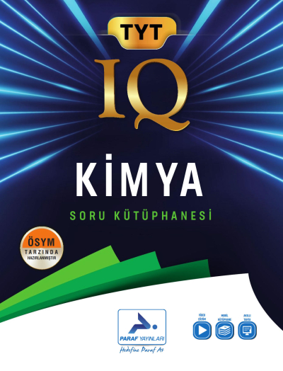 TYT Kimya IQ Soru Kütüphanesi PRF Paraf Yayınları Limon Fotokopi
