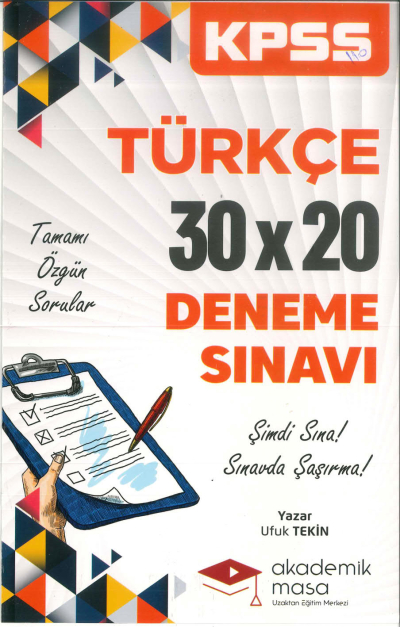 TÜRKÇE 30*20 DENEME SINAVI Limon Fotokopi