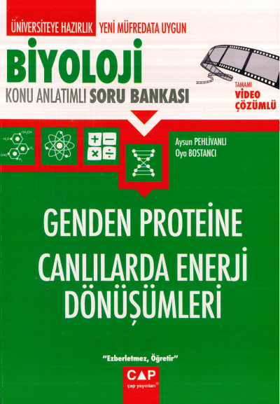 BİYOLOJİ GENDEN PROTEİNE CANLILARDA ENERJİ DÖNÜŞÜMLERİ KONU ANLATIMLI SORU BANKASI Limon Fotokopi