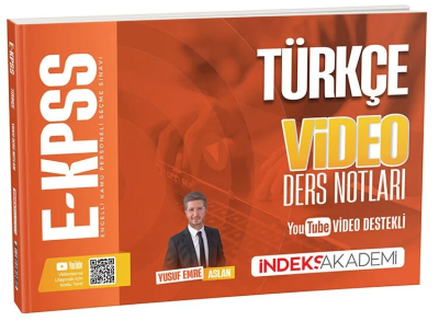 2026 EKPSS Türkçe Video Ders Notları Yusuf Emre Aslan İndeks Akademi Yayıncılık Limon Fotokopi