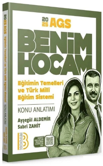 2025 MEB-AGS Eğitimin Temelleri ve Türk Milli Eğitim Sistemi Konu Anlatımı Benim Hocam Yayınları Limon Fotokopi
