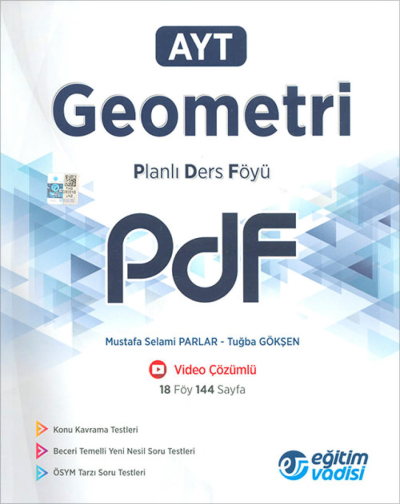 AYT Geometri Planlı Ders Föyü PDF Eğitim Vadisi Yayınları Limon Fotokopi
