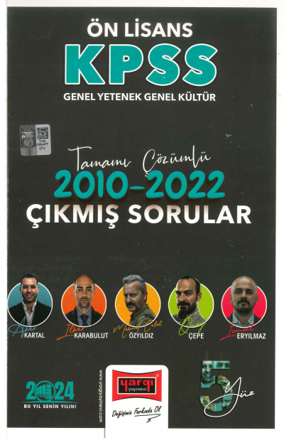 ÖNLİSANS 2010-2022 TAMAMI ÇÖZÜMLÜ ÇIKMIŞ SORULAR Limon Fotokopi