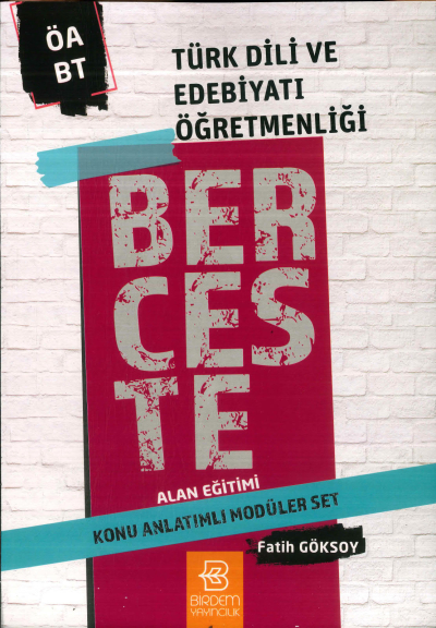 BERCESTE ALAN EĞİTİMİ KONU ANLATIMLI MODÜLER SET Limon Fotokopi