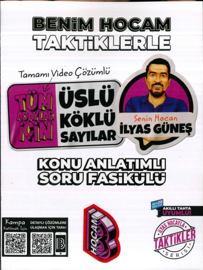 TAKTİKLERLE ÜSLÜ KÖKLÜ SAYILAR KONU ANLATIMLI SORU FASİKÜLÜ Limon Fotokopi