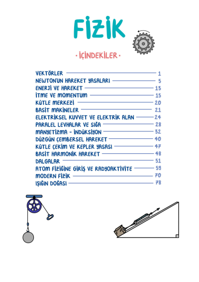 AYT Fizik Vip Notlar Vin Kampüs Limon Fotokopi