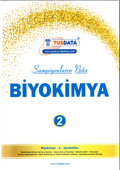Biyokimya 2 Şampiyonların Notu Tusdata Limon Fotokopi