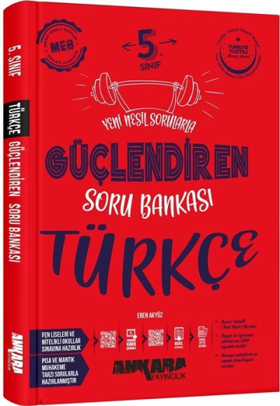 5. Sınıf Güçlendiren Türkçe Soru Bankası Ankara Yayıncılık Limon Fotokopi