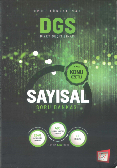 UMUT TÜRKYILMAZ DGS SAYISAL KONU ÖZETLİ SORU BANKASI Limon Fotokopi