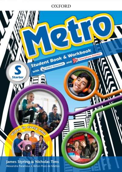 Metro Student Book and Workbook Starter Limon Fotokopi