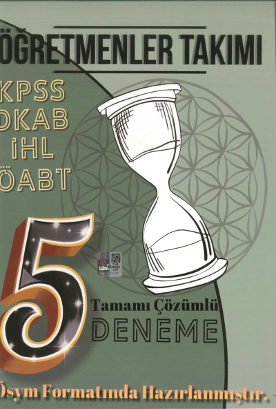 ÖĞRETMENLER TAKIMI DKAB İHL TAMAMI ÇÖZÜMLÜ 5 DENEME Limon Fotokopi