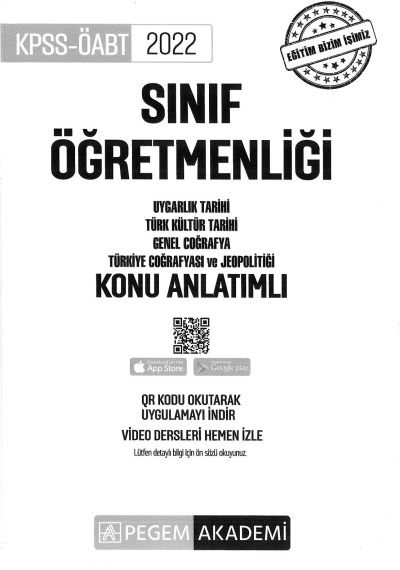 SINIF ÖĞRETMENLİĞİ UYGARLIK TAR. TÜRK KÜLTÜR TAR. GENEL COĞRAFYA TÜRKİYUE COĞRAFYASI VE JEOPOLİTİĞİ KONU ANLATIMLI Limon Fotokopi