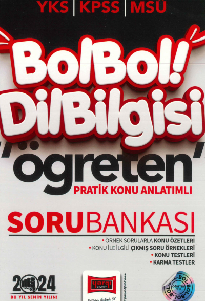 BOL BOL DİL BİLGİSİ ÖĞRETEN PRATİK KONU ANLATIMLI SORU BANKASI Limon Fotokopi