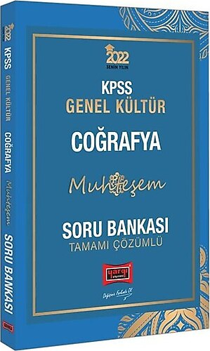 2022 KPSS Genel Kültür Muhteşem Coğrafya Tamamı Çözümlü Soru Bankası Limon Fotokopi