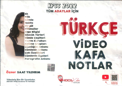 TÜRKÇE VİDEO KAFA NOTLAR Limon Fotokopi