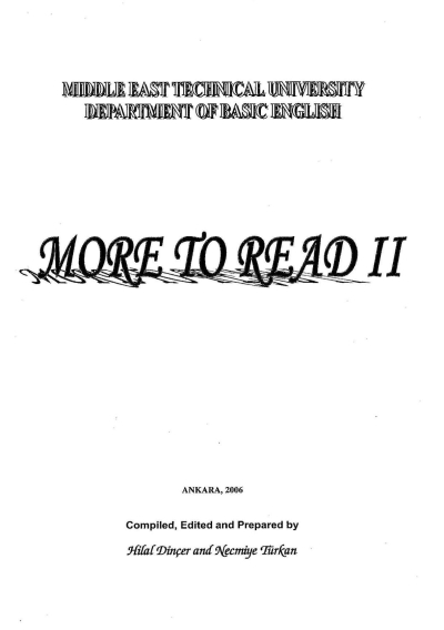 MORE TO READ 2 Limon Fotokopi