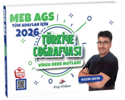 2026 MEB-AGS Coğrafya Konu Anlatımlı Kazım Sayın Dizgi Kitap Yayınları Limon Fotokopi