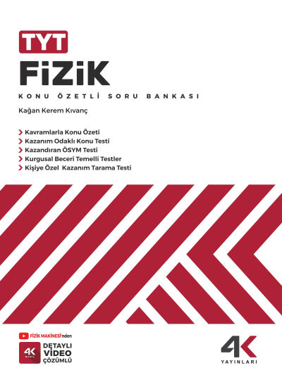 TYT Fizik Konu Özetli Soru Bankası Limon Fotokopi