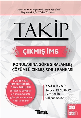 TAKİP ÇIKMIŞ İMS SINAV SORULARI ÇÖZÜMLÜ Limon Fotokopi