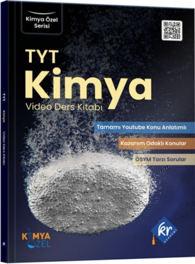 Kimya Özel TYT Kimya Video Ders Kitabı KR Akademi Yayınları Limon Fotokopi