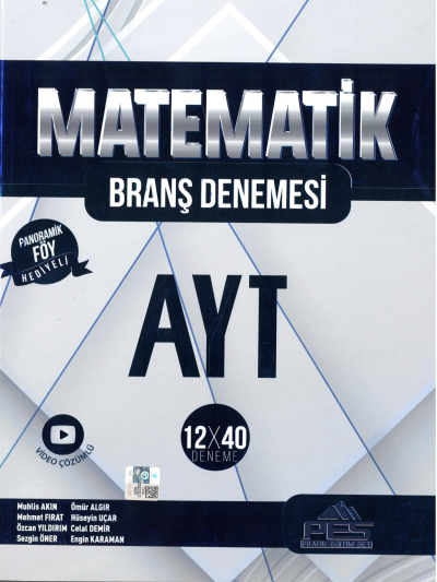 AYT Matematik 12x40 Denemeleri Limon Fotokopi