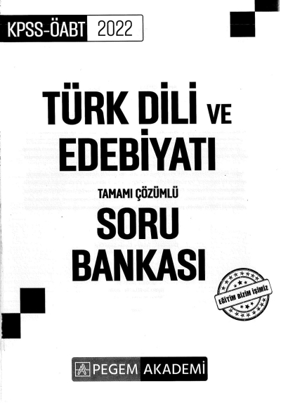 TAMAMI ÇÖZÜMLÜ SORU BANKASI Limon Fotokopi