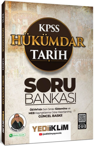 KPSS Tarih Hükümdar Soru Bankası Yediiklim Yayınları Limon Fotokopi