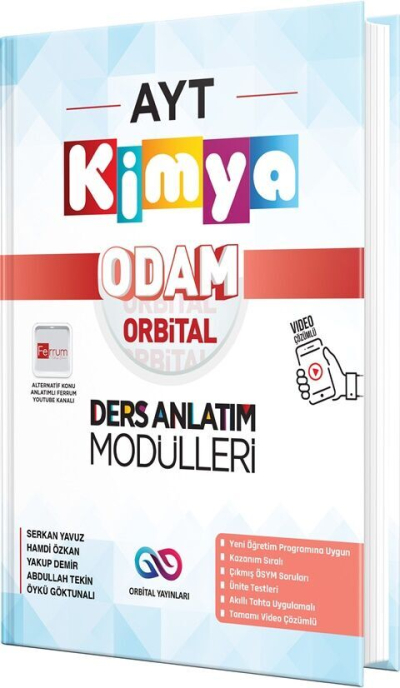AYT Kimya Ders Anlatım Modülleri Orbital Yayınları Limon Fotokopi
