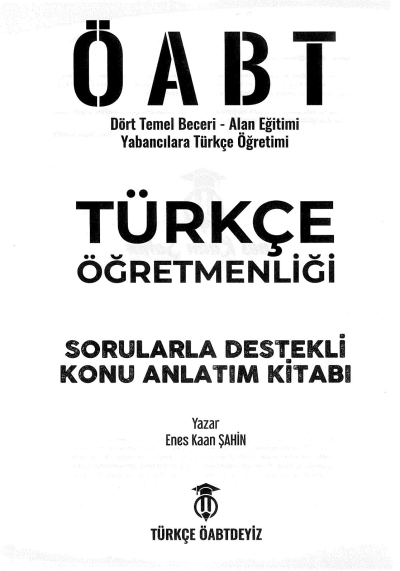 TÜRKÇE ÖĞRETMENLİĞİ SORULARLA DESTEKLİ KONU ANLATIM KİTABI Limon Fotokopi
